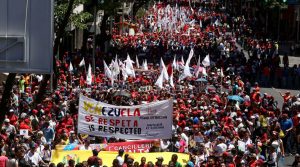 Sábado na Venezuela foi marcado por atos em defesa da Soberania do país. Foto: AVN/Telesur